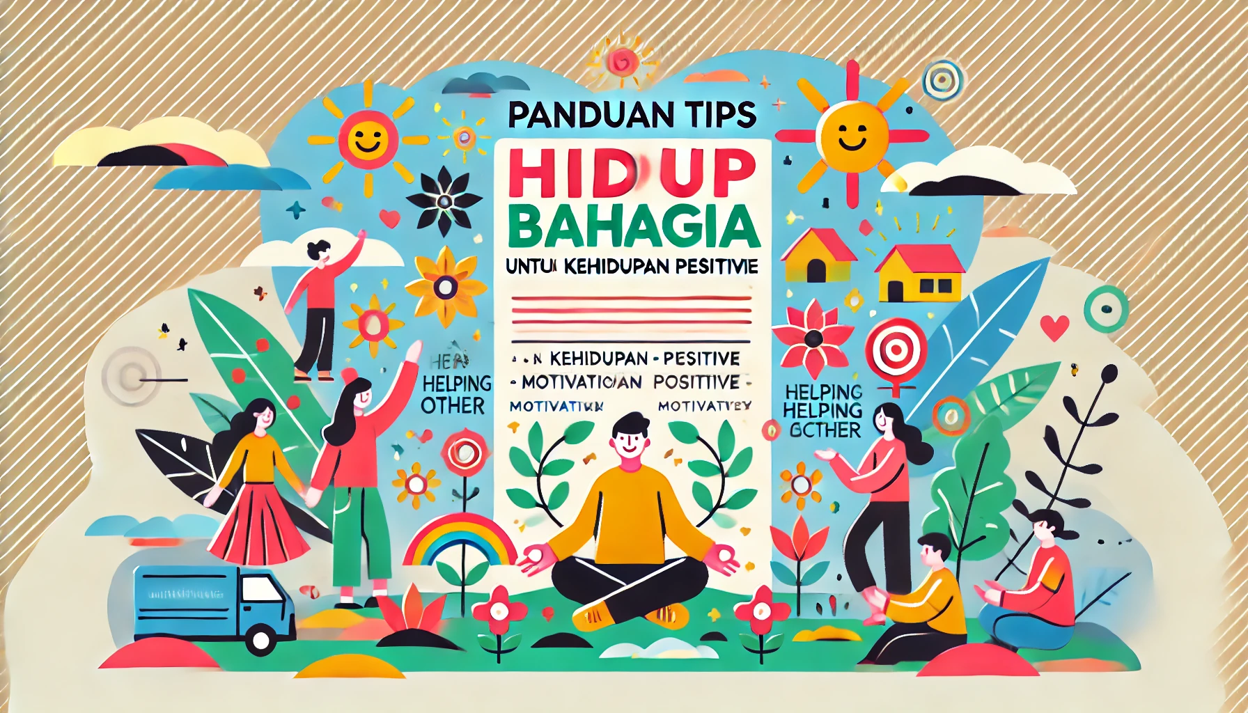 Panduan Tips Hidup Bahagia untuk Kehidupan Positif